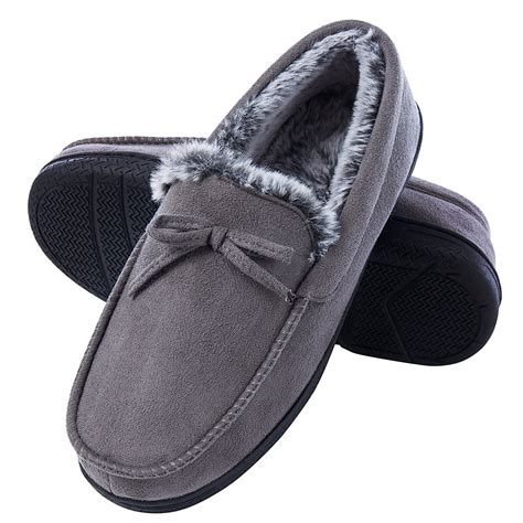 Men's Moccasin Slippers