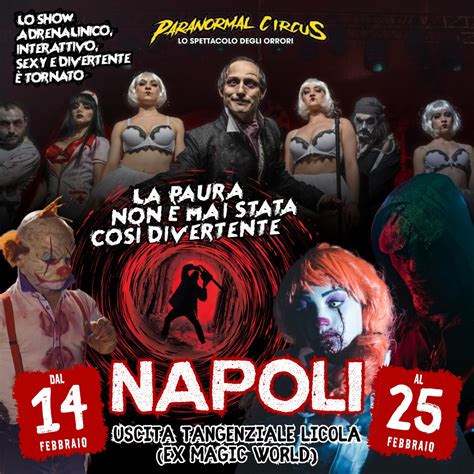Paranormal Circus da mercoledì 14 a Licola (ex Magic World) - Gazzetta ...