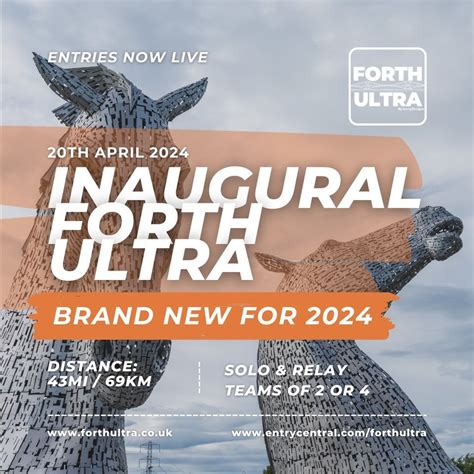 Forth Ultra and Team Relay, Helix Park Falkirk, 20 April 2024 | AllEvents