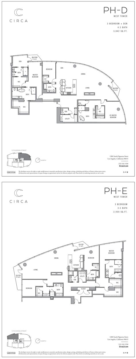 Circa LA Apartments in Downtown Los Angeles, CA. Penthouse West Tower ...