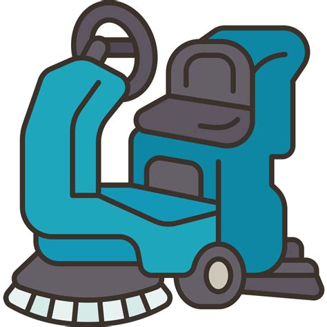 Scrubber, dryer, riding, floor, cleaner icon - Download on Iconfinder