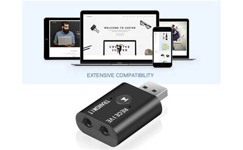 Elevea 𝟏𝟓 𝐘𝐄𝐀𝐑𝐒 𝐖𝐀𝐑𝐑𝐀𝐍𝐓𝐘 Bluetooth Audio Transmitter 3.5mm Adapter for ...