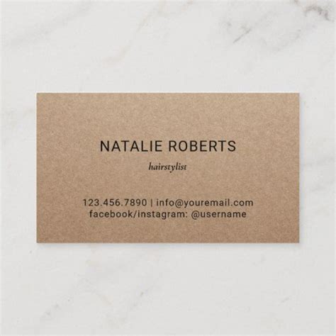 Hair Salon Business Card Design 的图像结果