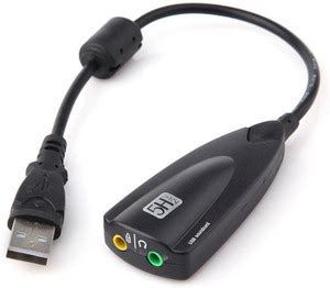 WEBDOO INFOTECH 7.1 Adapter 5HV2 3D Audio Headset Microphone 3.5mm For ...