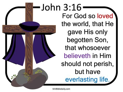 John 3:16 KJV – KJV Bible Verses
