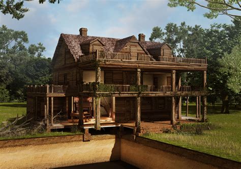 The Notebook House - Swipe to see how Noah renovated their dream house