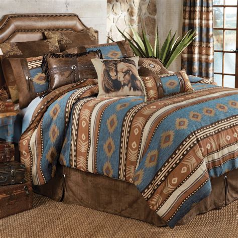 Western Bedding: Full/Queen Size Sierra Bed Set | Lone Star Western Decor
