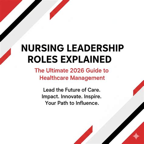 Nursing Leadership Roles Explained: The 2026 Guide to Healthcare Management