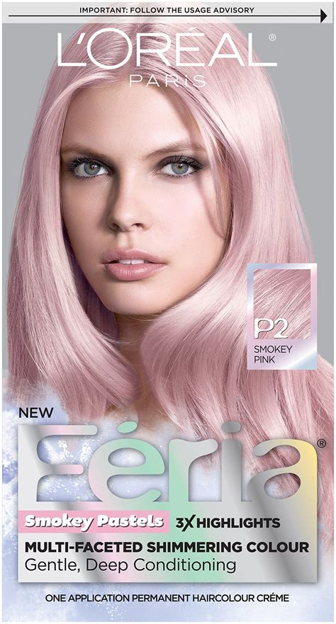 L'Oreal Paris Feria Multi-Faceted Shimmering Permanent Hair Color, P2 ...
