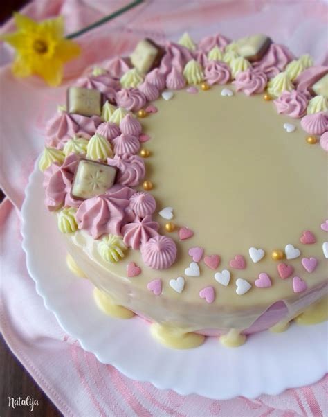 Nugat torta sa belom čokoladom - Mystic Cakes