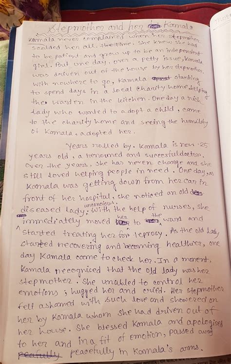 write a story within hundred words based on the given outline.(a girl ...