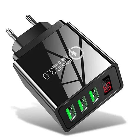 Muvit 3 Multi-Port USB QC 3.0 36W Quick Charger AdapterMuvit USB Port