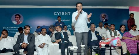Warangal gets Cyient IT Campus, KTR vouches for betterment of Tier 2 cities