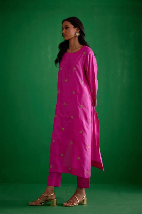 EMBROIDERED TUNIC TROUSER SET – BRIH