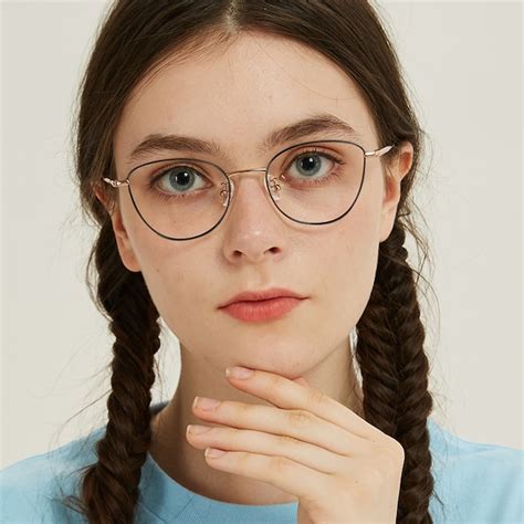 Mill Cat Eye - Black/Golden Eyeglasses