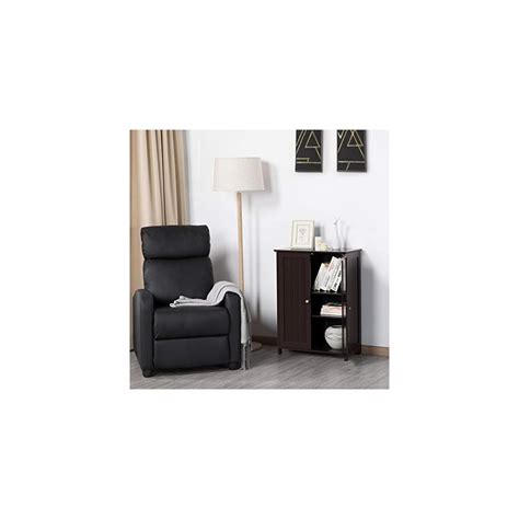 Buy Topeakmart Bathroom Floor Cabinet Double Doors Free-Standing ...