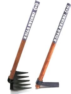 JCT PACK OF 2 GARDEN TOOL GARDEN RAKE WITH WOODEN HANDLE 70CM AND ...