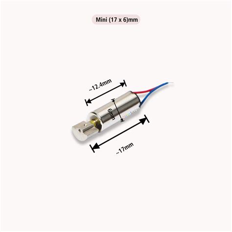 Mini Vibration Motor 3V Coreless High Speed with Wire