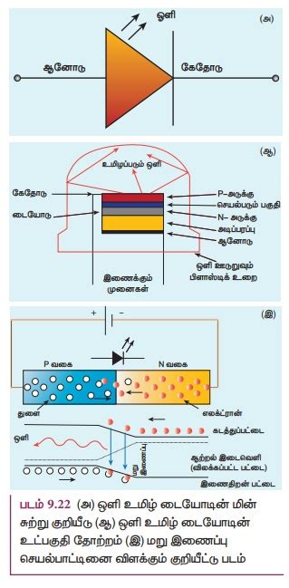 ஒளி எலக்ட்ரானியல் கருவிகள் | Optoelectronic devices using Diodes | in Tamil