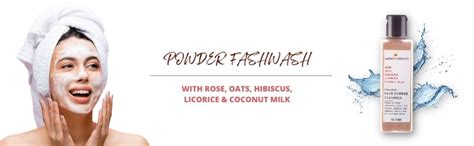 Real Foaming Powder Face Wash - with Rose, Hibiscus Oats, 100% NATURAL ...