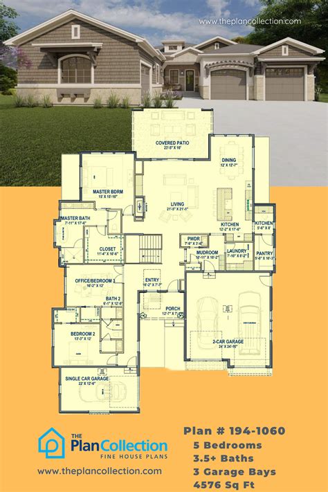 580 One-Story House Plans ideas in 2025 | house plans, story house ...