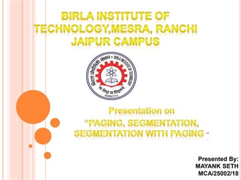 Paging and Segmentation Method Combination 的图像结果