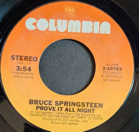 Image result for Bruce Springsteen Prove It All-Night