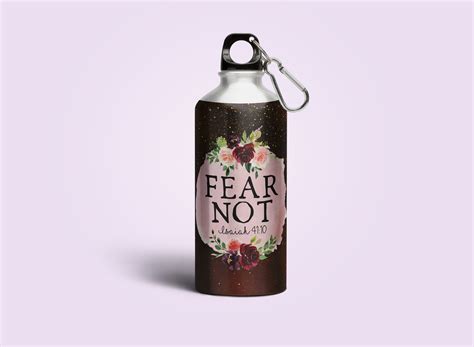 Fear Not - Premium Quality Aluminium Sipper Bottle | 750 ml – Living Words