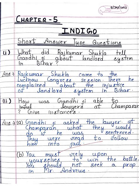 Indigo Class 12 Project File 的图像结果