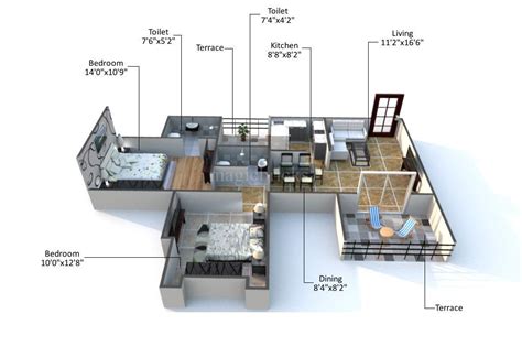 Gulmohar Queenstown in Kharadi, Pune: Price, Brochure, Floor Plan, Reviews