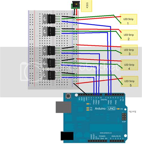 Arduino LED Strip Code 12V 的图像结果
