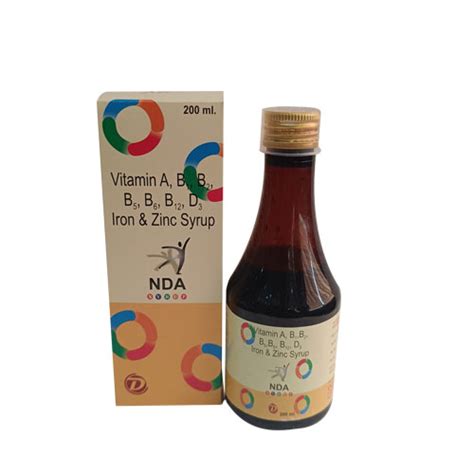 NDA 200ml Syrup Dallas Formulations & Drugs Pvt. Ltd.