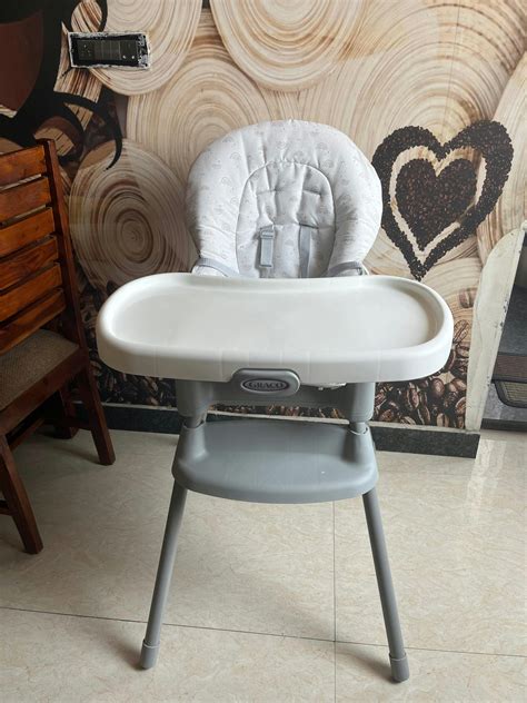 Graco Simple Switch Baby High Chair-3 Recline Levels-One Hand Removable ...