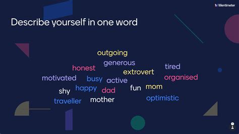 Icebreaker Word Clouds - Mentimeter