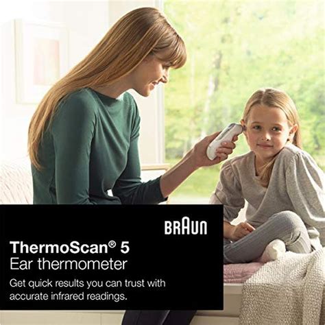 Braun Thermoscan 5 Ear Thermometer | Exactemp Stability Indicator ...