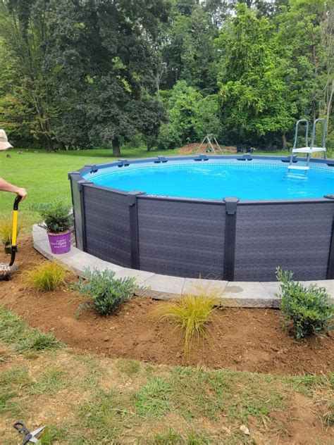 Image result for Intex Above Ground Pool Installation