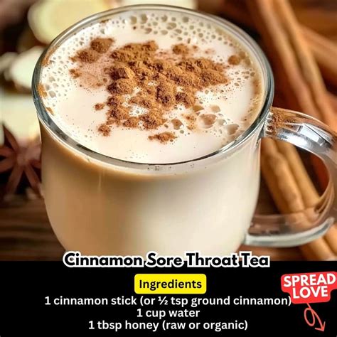 Cinnamon Sore Throat Tea