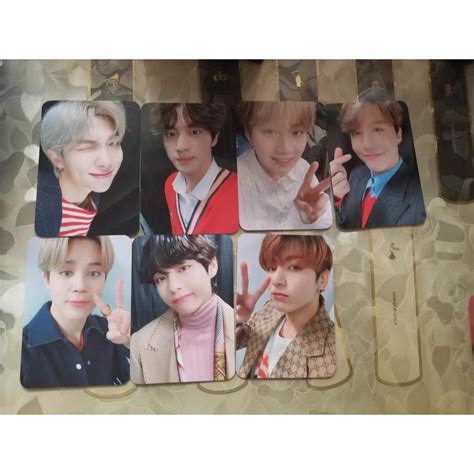KPOP IODL《Map of The Soul：7》LIGHTSTICK Same Mini Card HD Photocard | Shopee Philippines