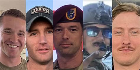 Pentagon identifies 5 U.S. troops killed in military helicopter crash