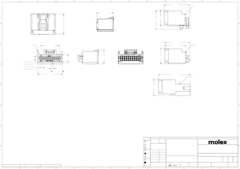 0307001207 Drawing Datasheet by Molex | Digi-Key Electronics