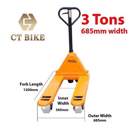 2000kg/3000kg manual hydraulic pallet jack 2ton/3ton hand pallet truck ...