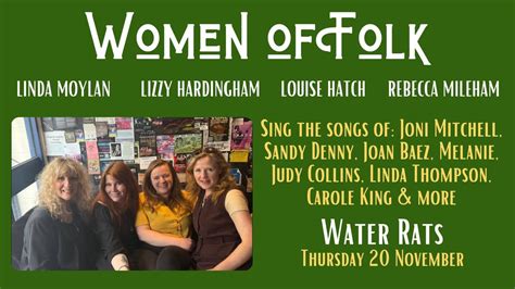 Women Of Folk, The Water Rats, London, 20 November 2025 | AllEvents