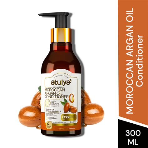 atulya Moroccan Argan Oil Hair Conditioner for Frizz-Free Hair