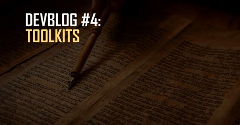 DEVBLOG №4: Toolkits — Teletype