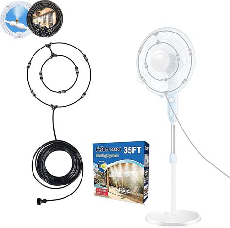 Outdoor Patio Misting System - 27FT Misting Hose for Nepal | Ubuy