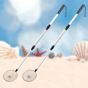 Buy zeeloopbee 2PCS Sand Sifter for The Beach, Beach Sand Scoop ...