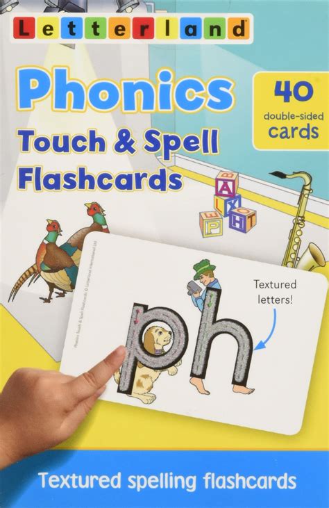 Buy Phonics Touch & Spell Flashcards: Textured Spelling Flashcards ...