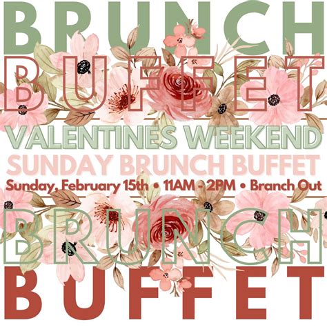 Valentines Weekend Sunday Brunch Buffet!, 713 Kentucky Ave., Paducah ...