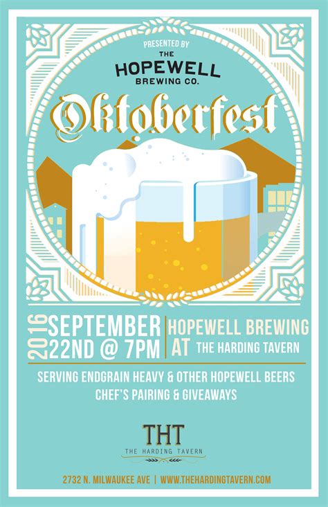 Oktoberfest with Hopewell Brewing at The Harding Tavern | Chicago Food ...