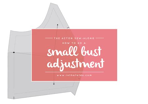 The Acton sew-along : Small Bust Adjustment — In the Folds